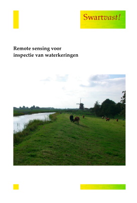 Voorpagina rapport remote sensing voor inspectie van waterkeringen